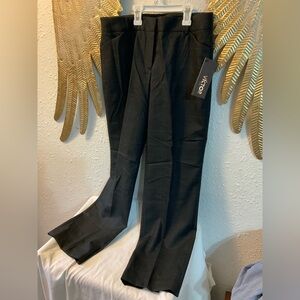 VICTOR ALFARO Petite Wide Leg Trousers, 10P wool blend